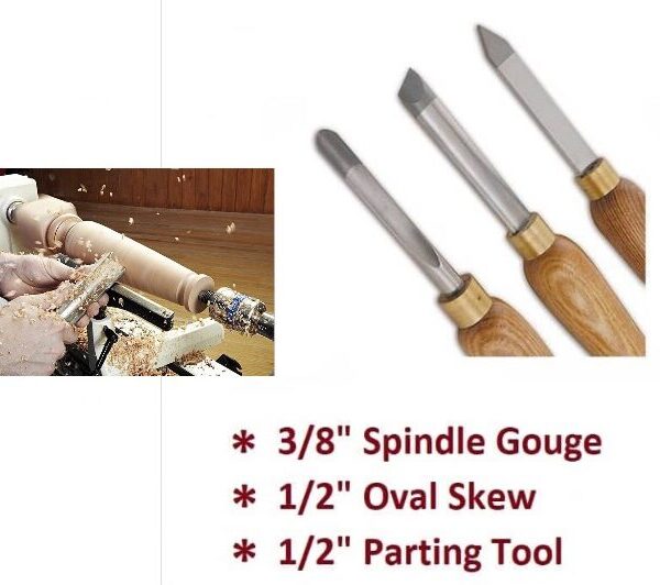 M2 HSS Wood Turning Tool Set