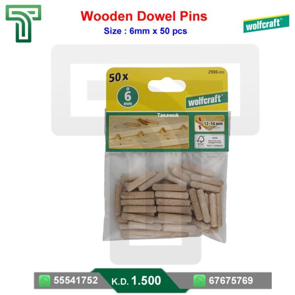Wooden Dowel Pins