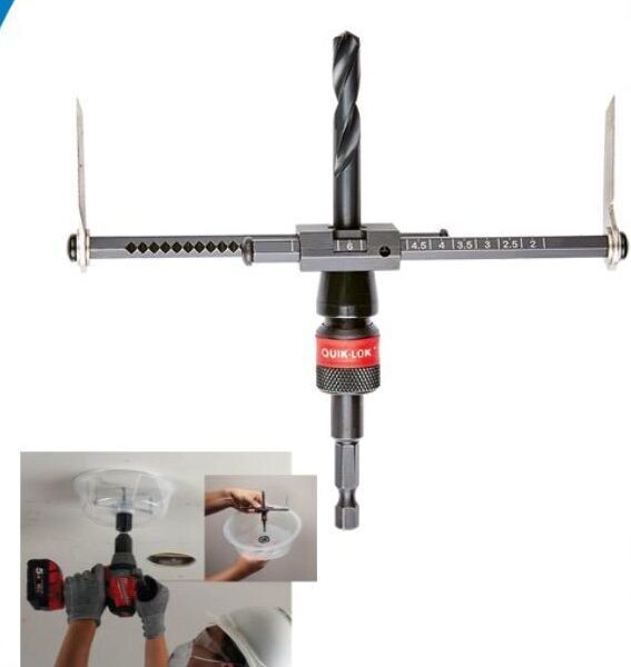 Adjustable Drywall Holesaw