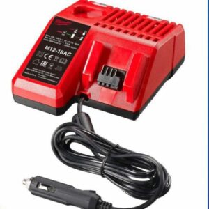AC Car charger for Milwaukee battery