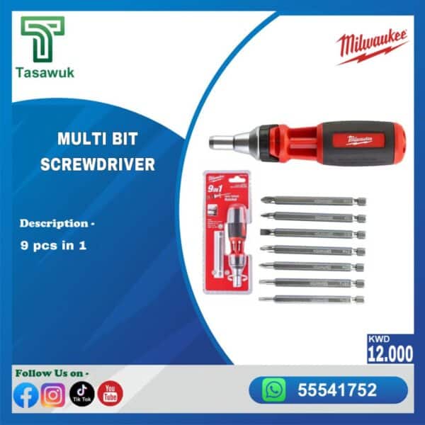 screwdriver set, multi-bit