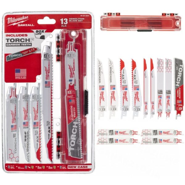 Sawzall Reciprocating Saw Blade Set