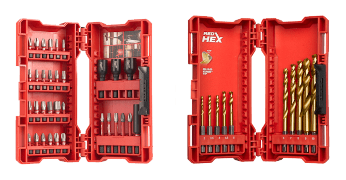 4932478900 Milwaukee 43 pcs Screw Bits + Drill Bits Set - Image 1