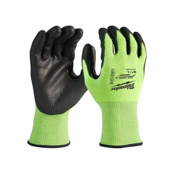 Hi-Vis Cut Level 3 Gloves