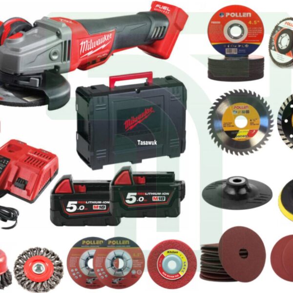 Milwaukee M18 Cordless Grinder Kit