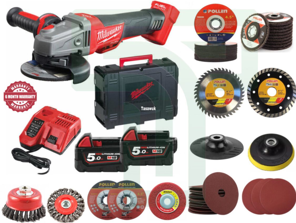 ANXP8516 Milwaukee M18 Cordless Grinder Kit - Image 1
