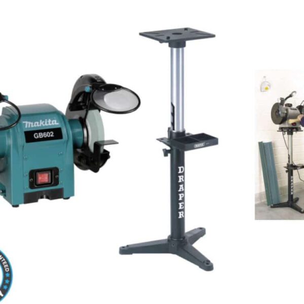 Makita Bench Grinder with Stand