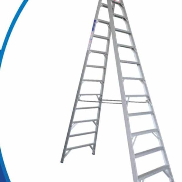 Heavy Duty Aluminium Ladder - 3.6 m, 12 Steps