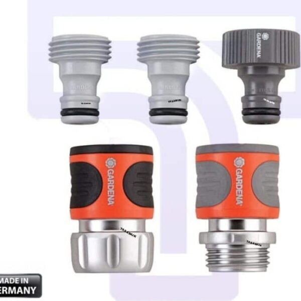 Metal Threaded Hose Connector Set