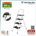 Compact Foldable Steel Ladder for easy storage