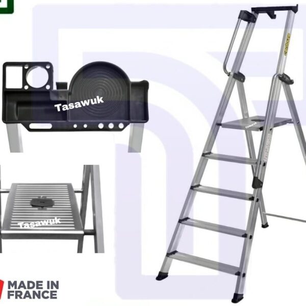 6-Step Aluminium Ladder for Safe Height Access