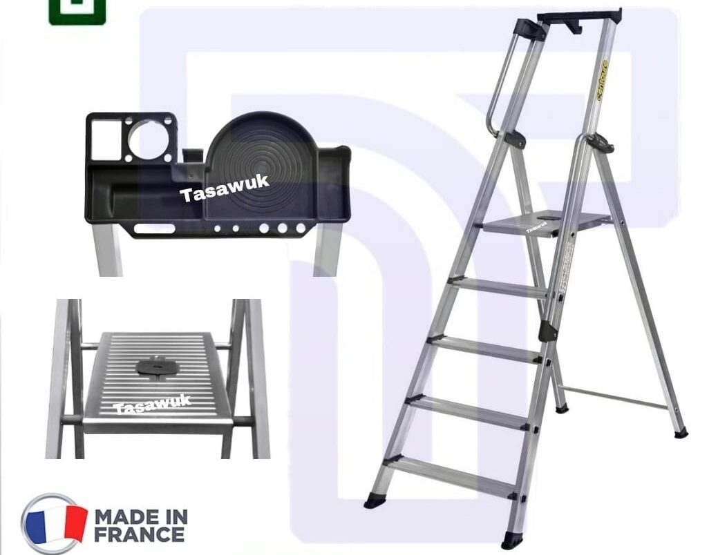 6-Step Aluminium Ladder for Safe Height Access