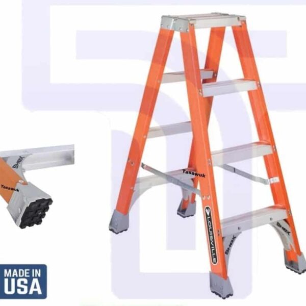 Safe Fiberglass Step Ladder Made in USA