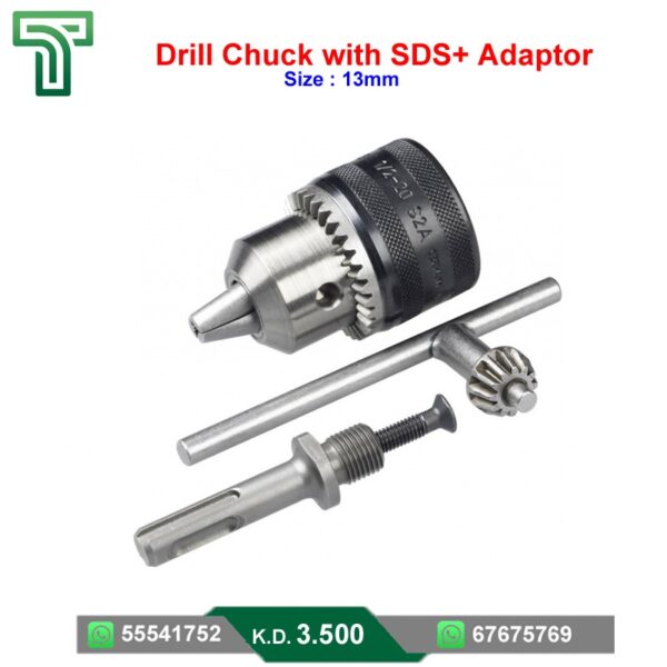 Drill Chuck with SDS+ Adaptor