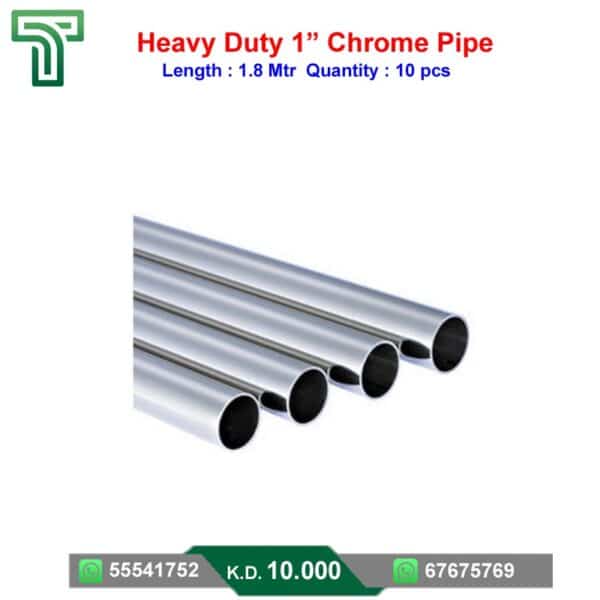 Light Duty Chrome Pipe