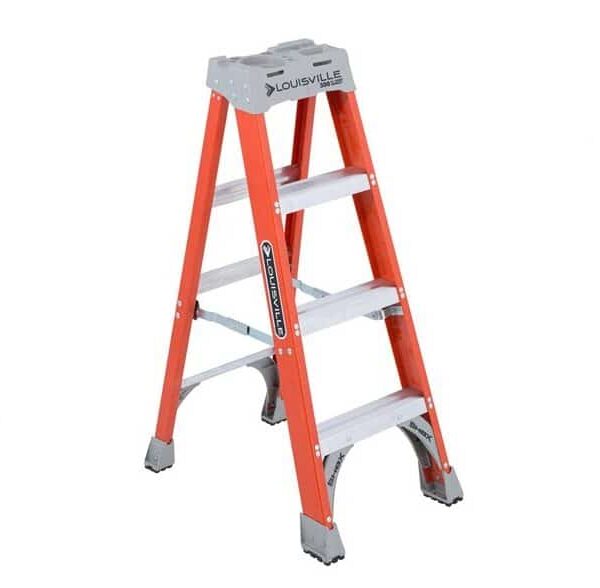 Lightweight and Durable Fiberglass Ladder 4ft