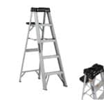Heavy Duty Aluminium Ladder - 5ft, 4 Steps