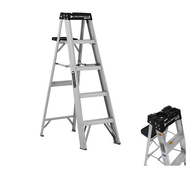 IMG_1739 Heavy Duty Aluminium Ladder - 5ft, 4 Steps