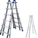 6.3m Equipe Ladder, 12+12 steps, high quality