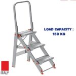 Italian-Made Step Ladder with 3 Steps
