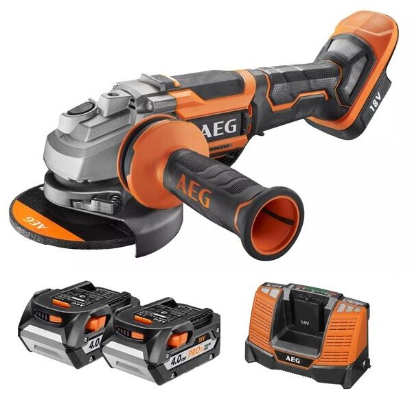 AEG Cordless Grinder Kit