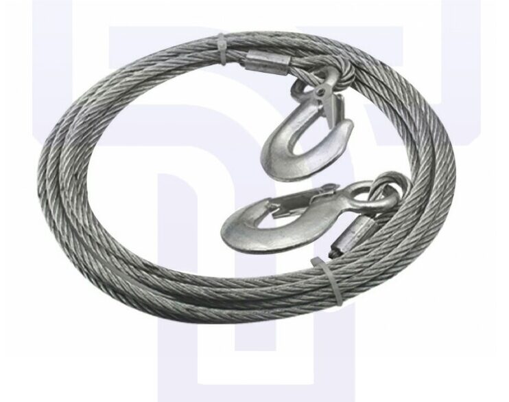 IMG_5849 Steel Wire rope with steel hook - Image 1