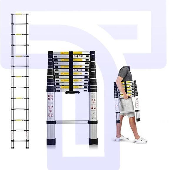 Compact Aluminium Telescopic Ladder