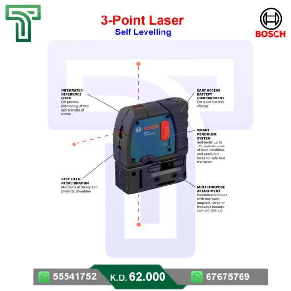 3 Point Laser