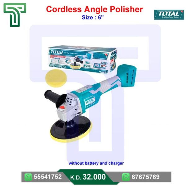Total Cordless Angle Polisher