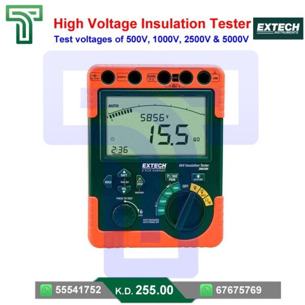 High Voltage Insulation Tester