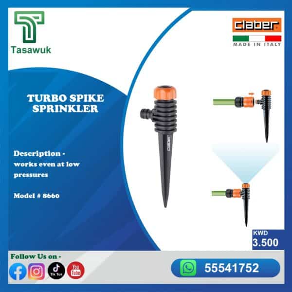 Turbo Spike Sprinkler