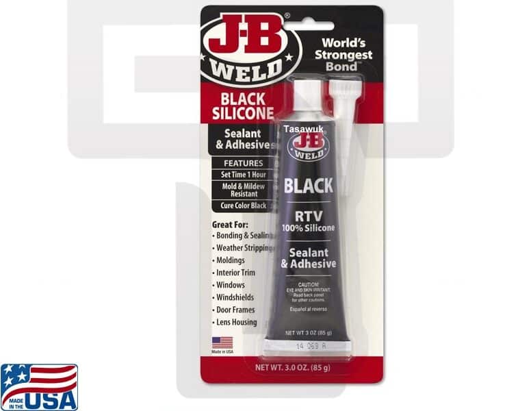Black Silicone Adhesive