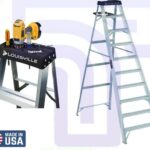 10ft Aluminium Step Ladder with tools holder
