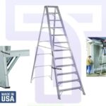 Professional-grade Aluminium Step Ladder 12ft
