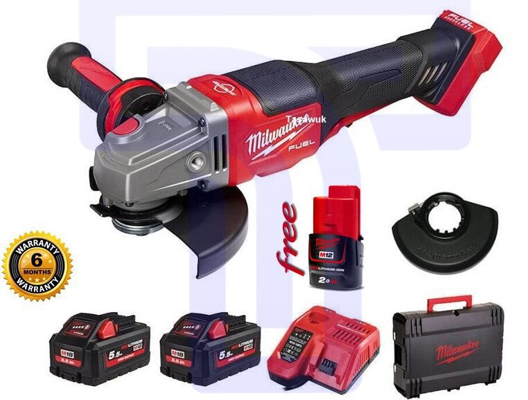 QCCN9227 Milwaukee Cordless High Performance Grinder - Image 1