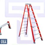 Professional-grade 10ft Fiberglass Step Ladder