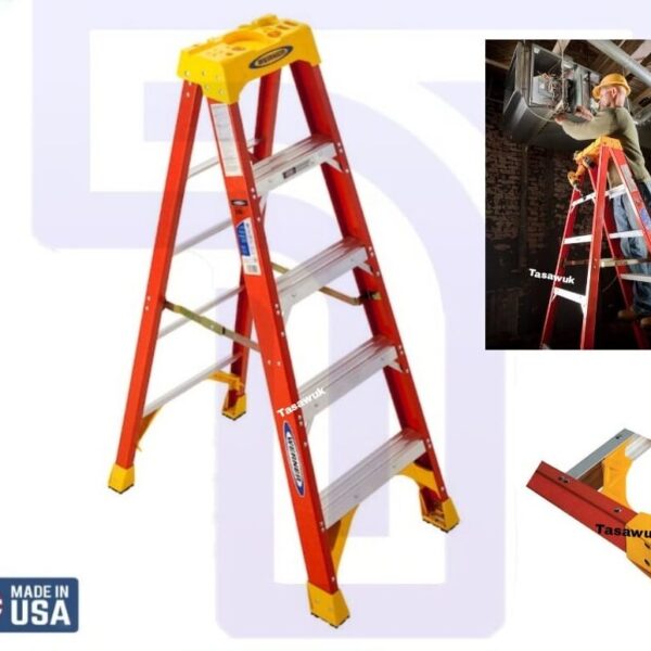 5ft Fiberglass Step Ladder with 4 steps