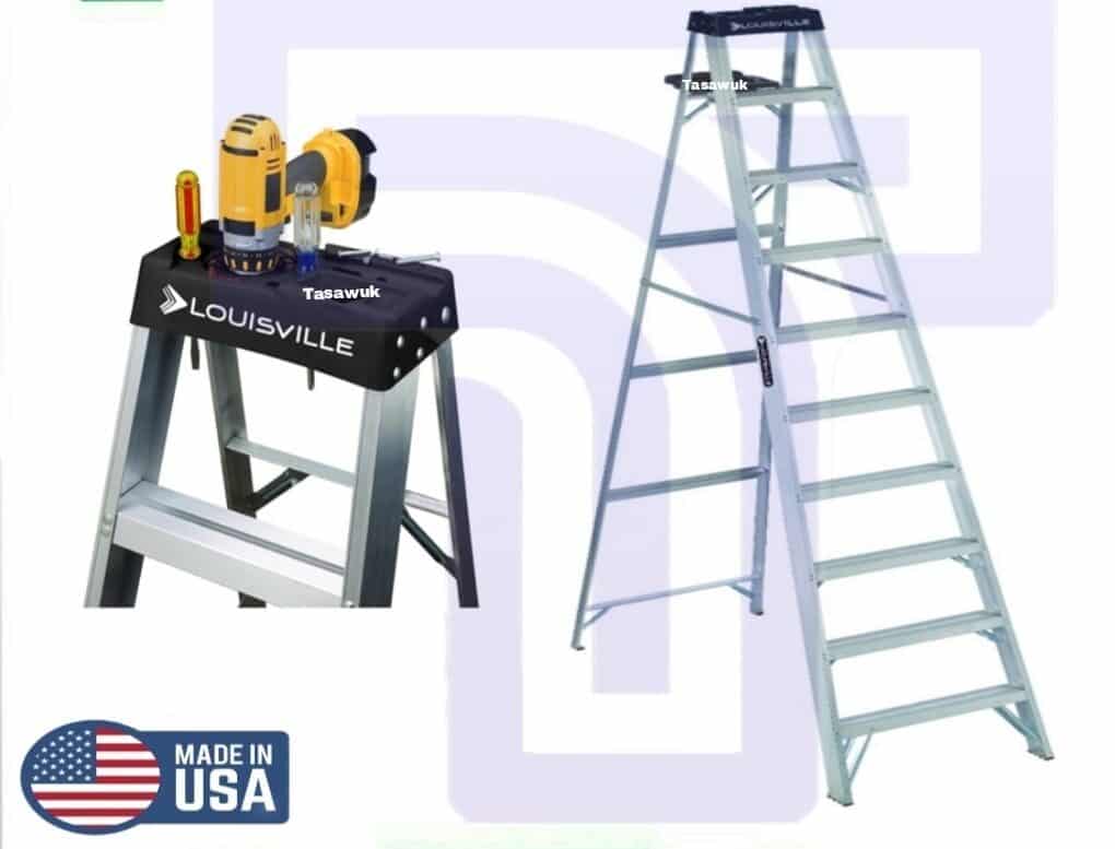 Safe and portable 8ft Aluminium Ladder