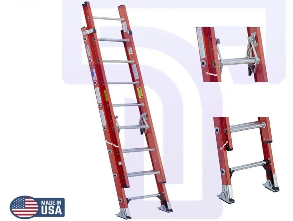 Fiberglass Extension Ladder Made in USA