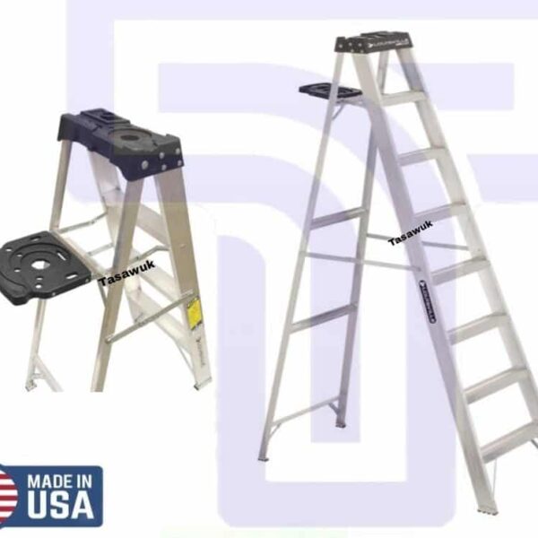 7-Step Aluminium Step Ladder Type 1, Made in USA