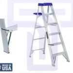Durable Aluminium Step Ladder with 5+1 Steps