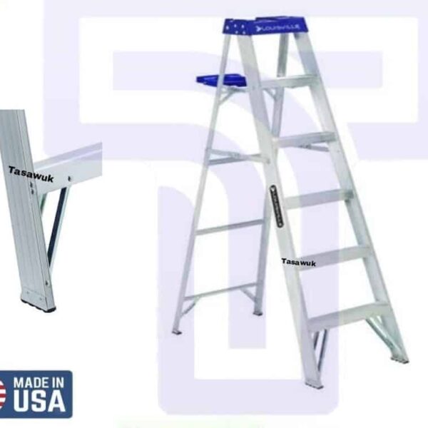 Durable Aluminium Step Ladder with 5+1 Steps