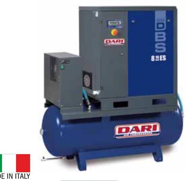 500 ltr screw compressor with dryer