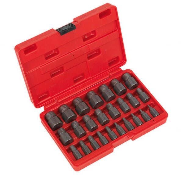 Multi Spline Screw Extractor Set