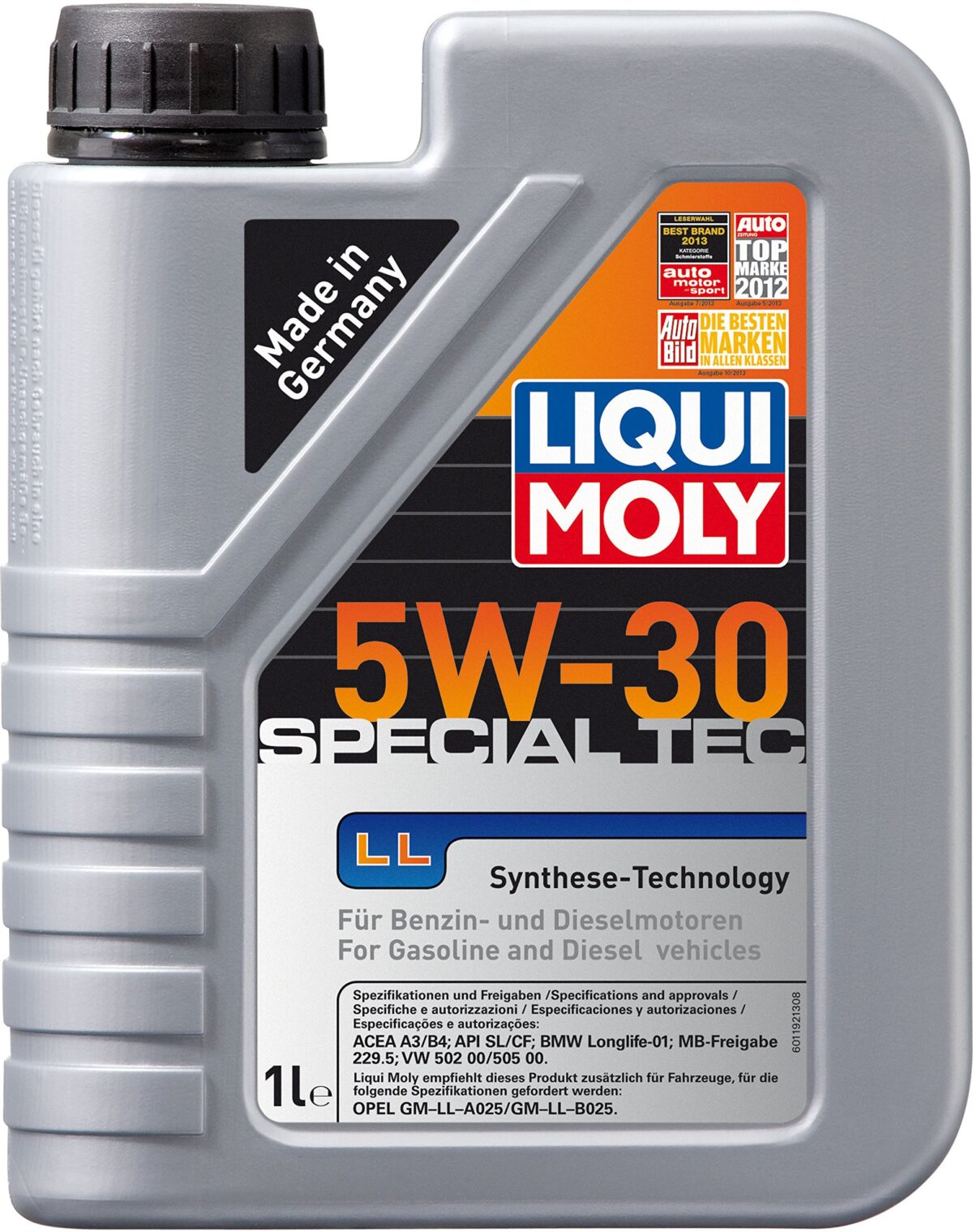 Liqui Moly 5w30 Special Tec Oil (5L): Long-Lasting Protection for Asian and American Cars in Kuwait - Image 1