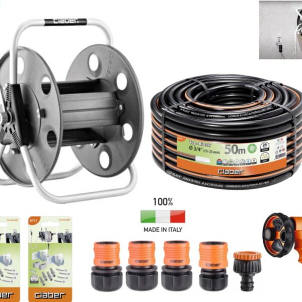 Metal Hose Reel Wall Mounted