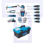 26pcs Hand Tools Set with Duty Plastic Tool Box 17"