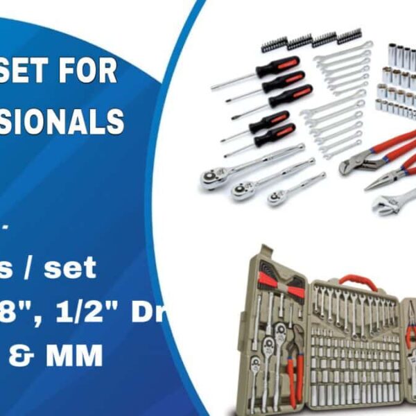 TOOLS SET FOR PROFESSIONALS