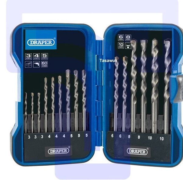 15pcs Masonry Drill Bit Set