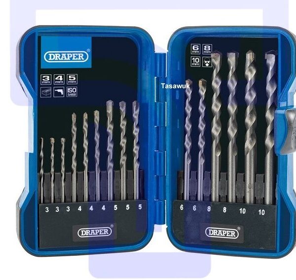 15pcs Masonry Drill Bit Set